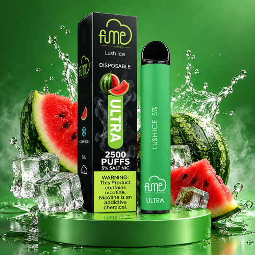 Fume Ultra Lush Ice | Sandía Ice – 2500 Puffs – 5% Nicotina
