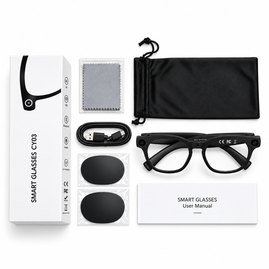 Almivia Vision AI™ – Lentes Inteligentes con Cámara HD
