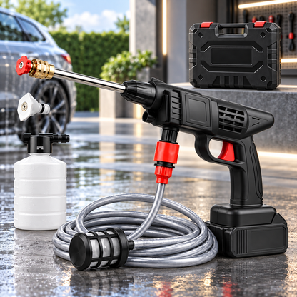 HidroJet Pro™ – Hidrolavadora Inalámbrica de Alta Presión 30 Bar