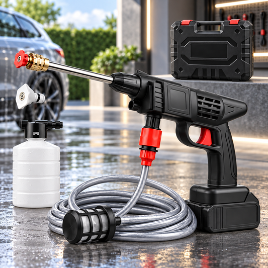 HidroJet Pro™ – Hidrolavadora Inalámbrica de Alta Presión 30 Bar