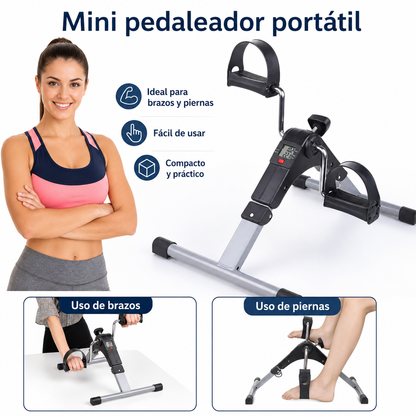 Mini Bicicleta Pedaleadora para Brazos y Piernas | Ejercicio y Rehabilitación.