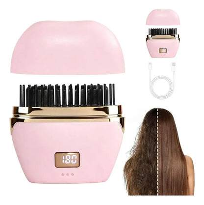 Mini GlowBrush™ | Cepillo Alisador Portátil Recargable