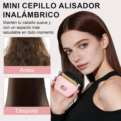Mini GlowBrush™ | Cepillo Alisador Portátil Recargable