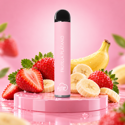ume Ultra Frutilla Plátano | Strawberry Banana – 2500 Puffs – 5% Nicotina